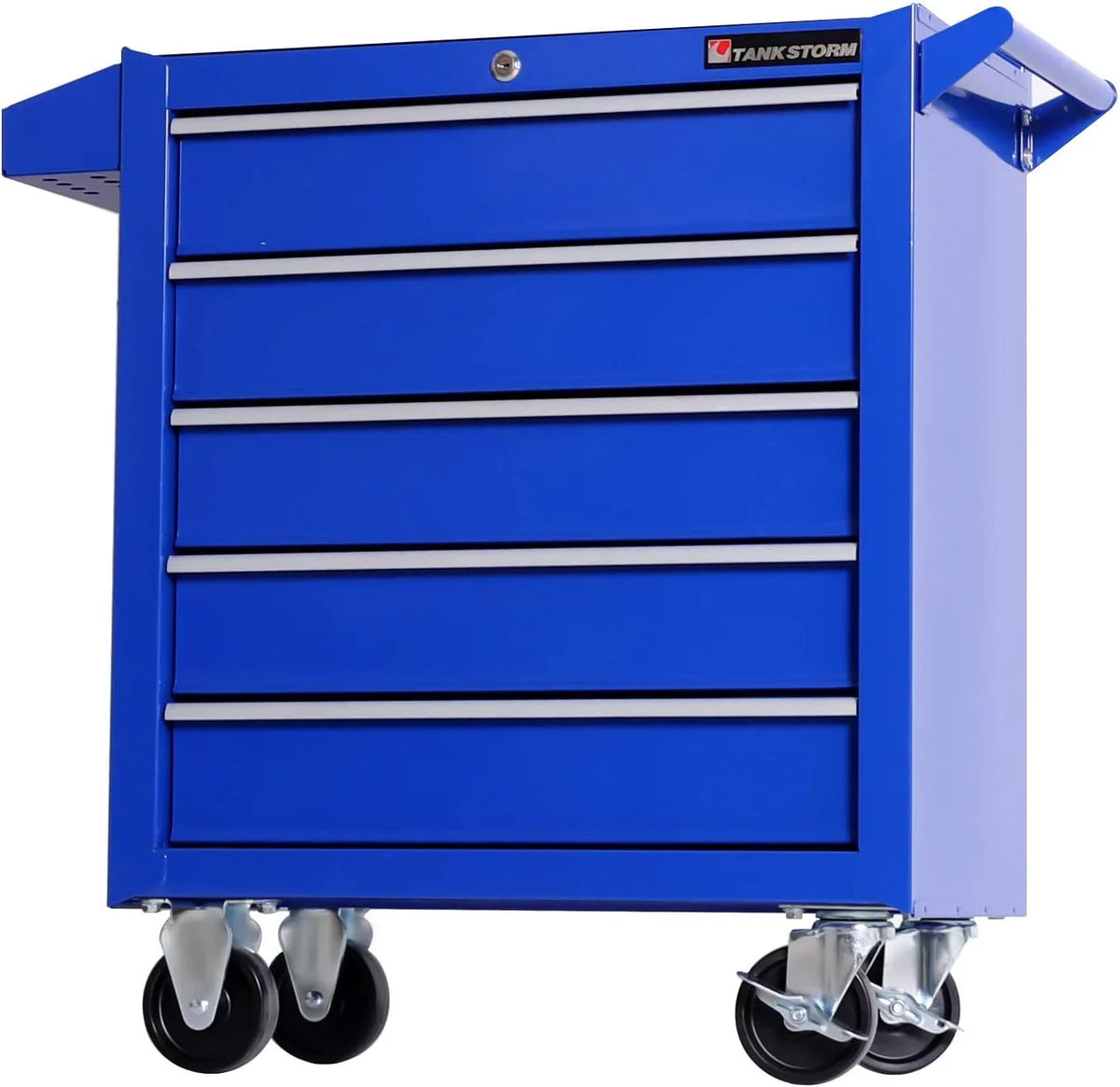 Steel tool box and tool cabinet