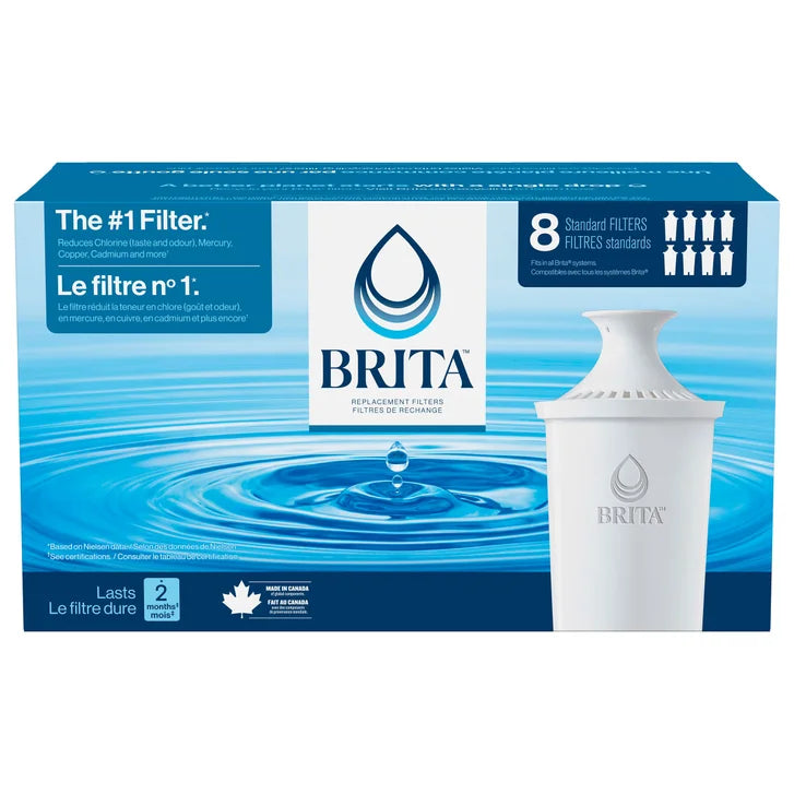 Replacement Filters, 8-pack