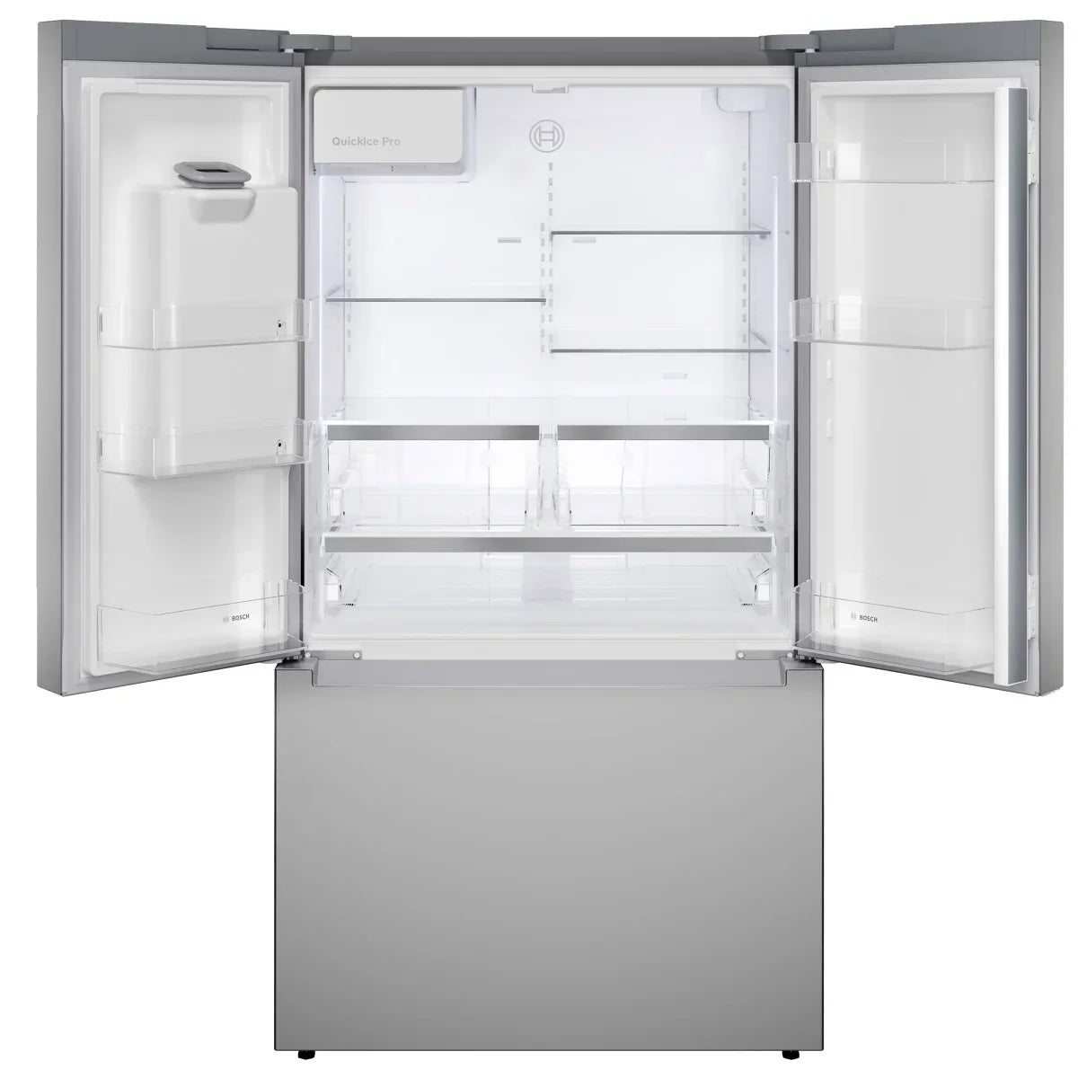Gallery 30 in. 20 cu ft. Stainless Steel Standard-Depth French Door Refrigerator with Internal Water Dispenser