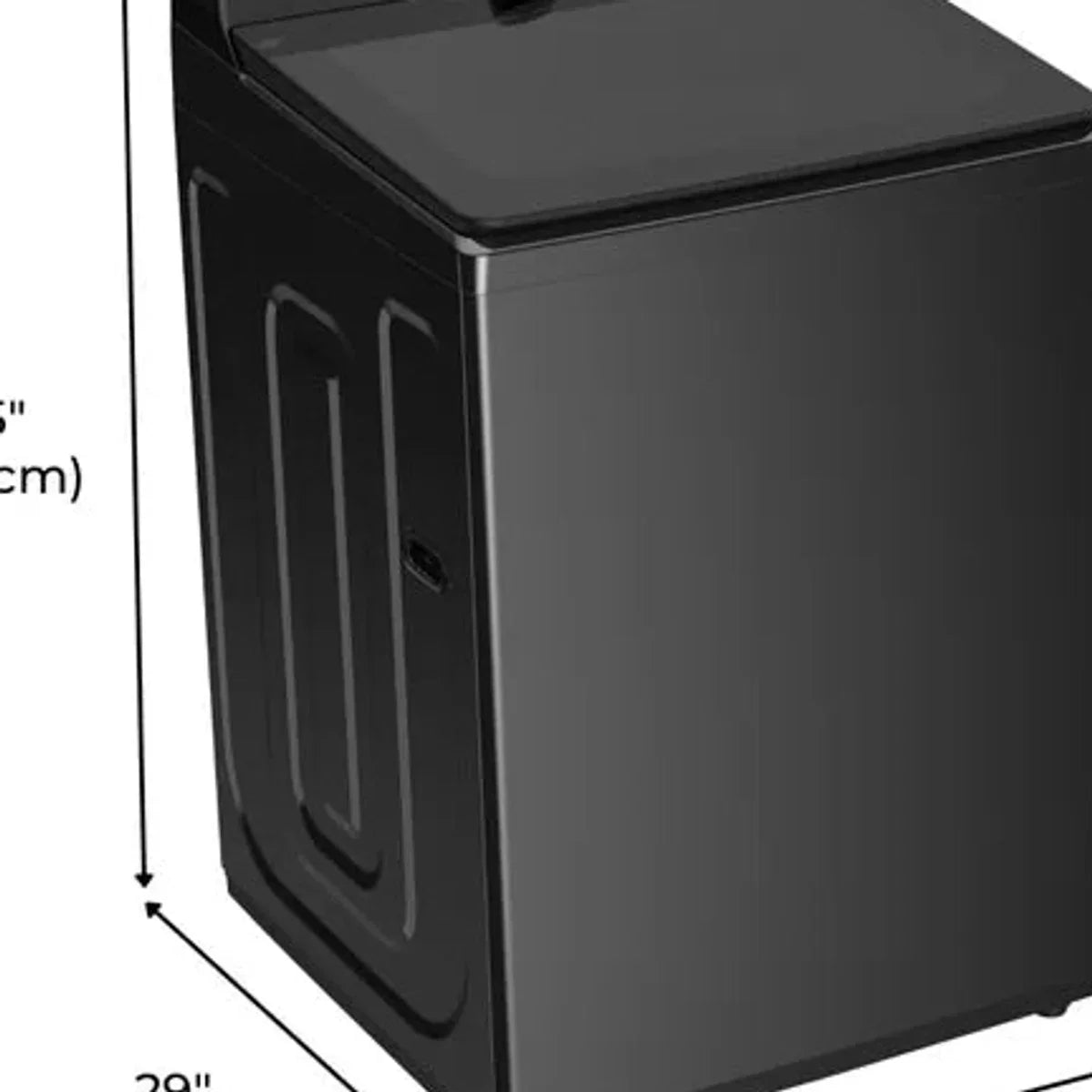 4.7 cu ft Top Loading Washing Machine with Agitator