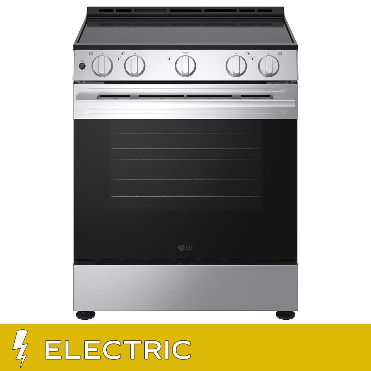 LG 30 in 6.3 cu ft. Stainless Steel Electric Freestanding Range with True Convection and Air Fry