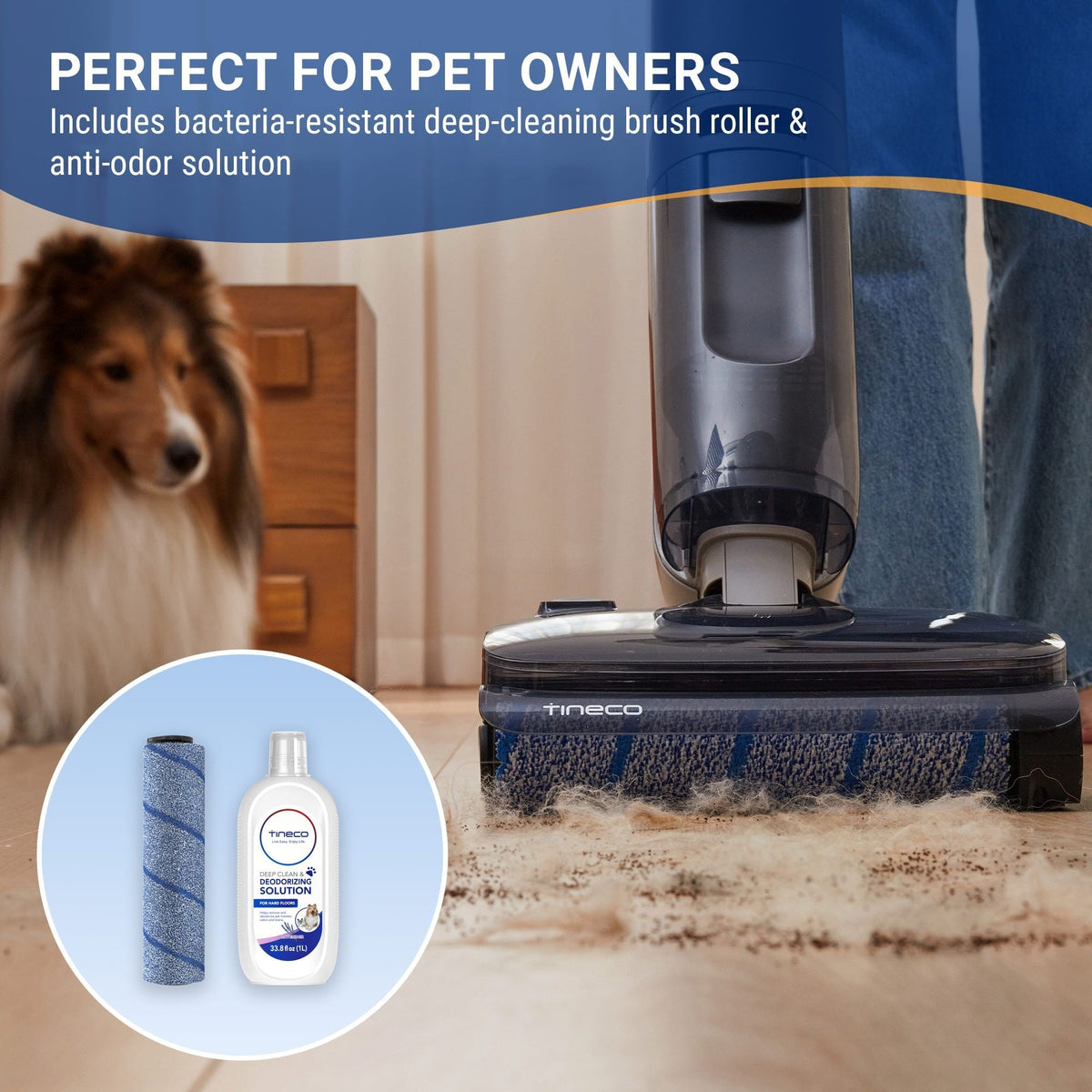Tineco GO HammerHead MessDetect Hard Floor Wet Cleaner