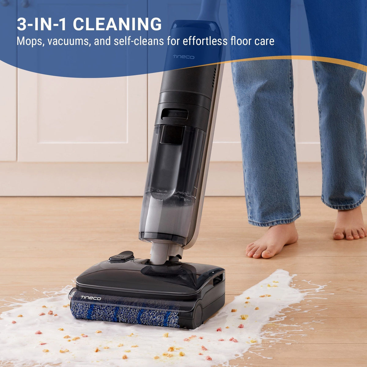 Tineco GO HammerHead MessDetect Hard Floor Wet Cleaner
