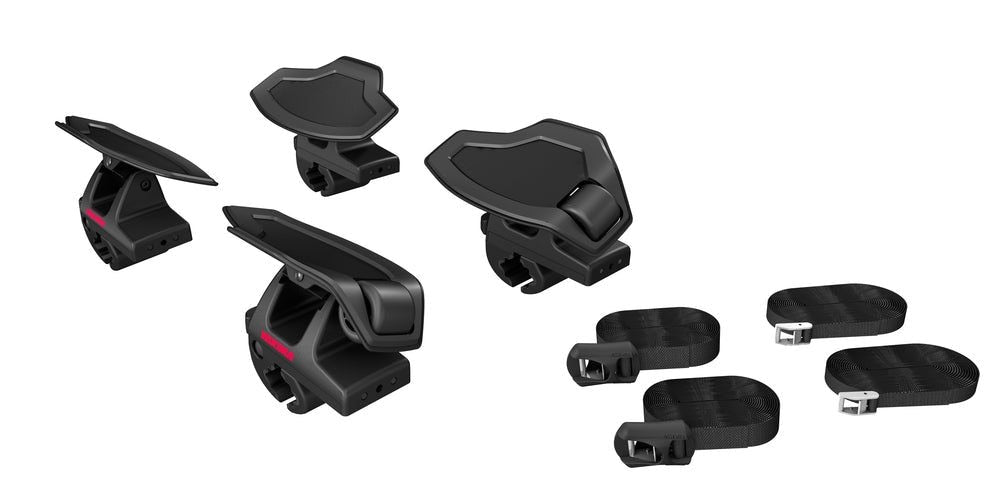 SweetRoll Roof Top Mount Kayak Rack with Straps & Tie-Downs, 2-pc