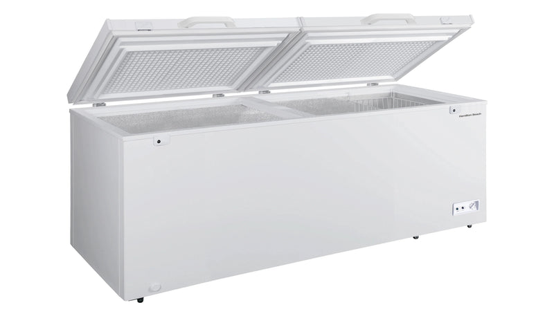 21 Cu. ft. Chest Freezer, Double Doors, HZ9212, White O3071
