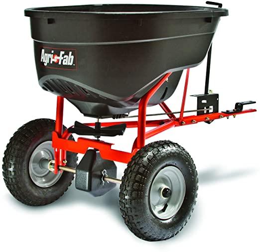 130-Pound Tow Behind Broadcast Spreader J2731