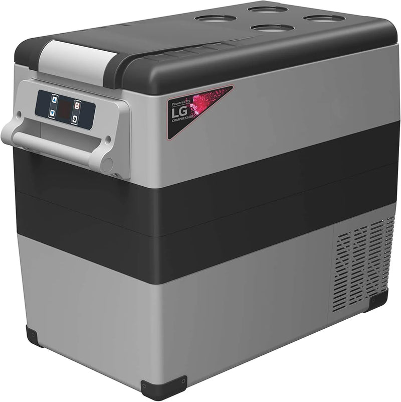 Portable Refrigerator 12 Volt Car Freezer 42 Quart Mini Fridge Freezer (-4°C~68°C) for Truck, RV, Vehicle, Travel, Outdoor -12/24V DC R597