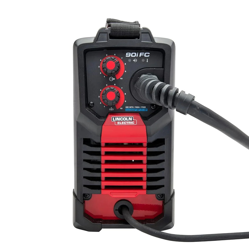 90i FC Flux Core Wire Feed Weld-PAK Welder, 120V Welding Machine, Portable w/Shoulder Strap, Protective Metal Case, Best for Small Jobs, K5255-1 E3104