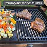Grill Grates Replacement Parts for 28" Griddle Grill Parts 1517 2137 1853 1605 1883 1856 2351 1885 28 Inch 2 Burner Gas Grill Replacement Parts Cast Iron Cooking Grates