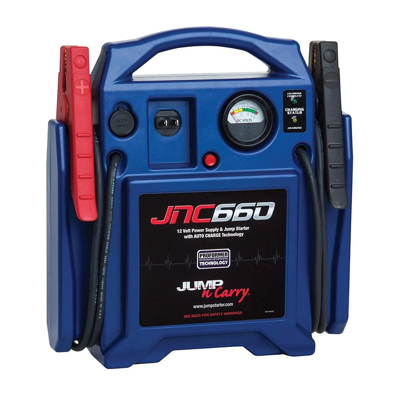 Clore Automotive Jump-N-Carry JNC660 1700 Peak Amp 12 Volt Jump Starter I8276