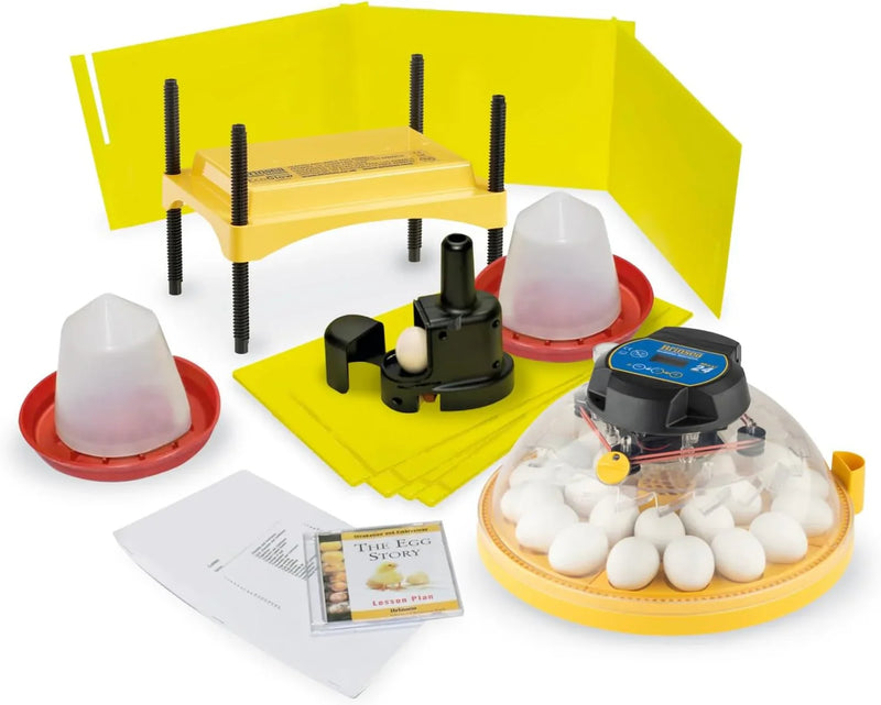 A 24-position automatic egg incubator with constant temperature control function, suitable for hatching 24 eggs, duck eggs or other egg types. It offers the best flexibility and can be used with eggs of different sizes. C1959