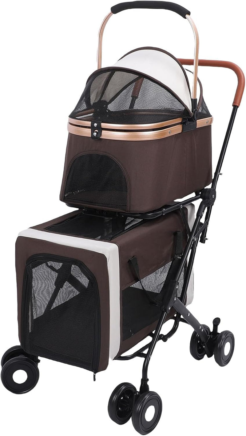 Pet cart, a three-in-one foldable pet travel backpack, suitable for small to medium-sized dogs and cats E4329