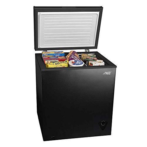5 cu ft Chest Freezer for Your House, Garage, Basement, Apartment, Kitchen, Cabin, Lake House, Timeshare, or Business S3640