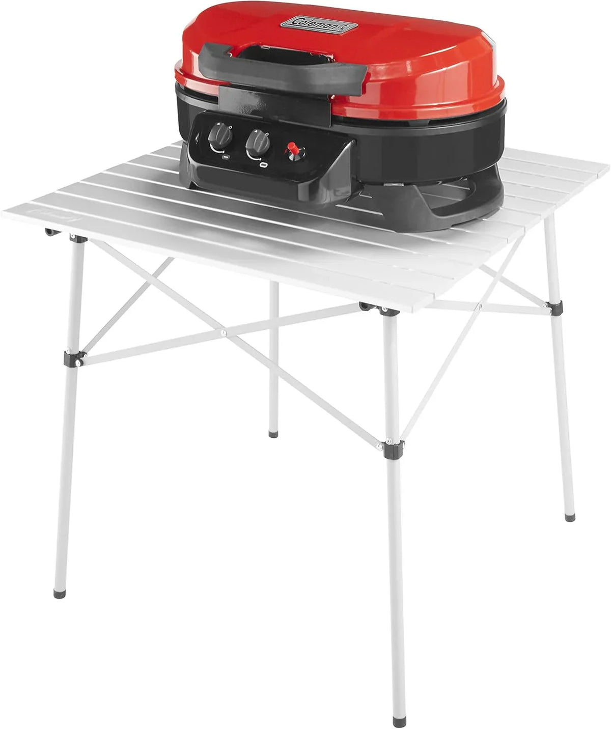Portable standing propane grill