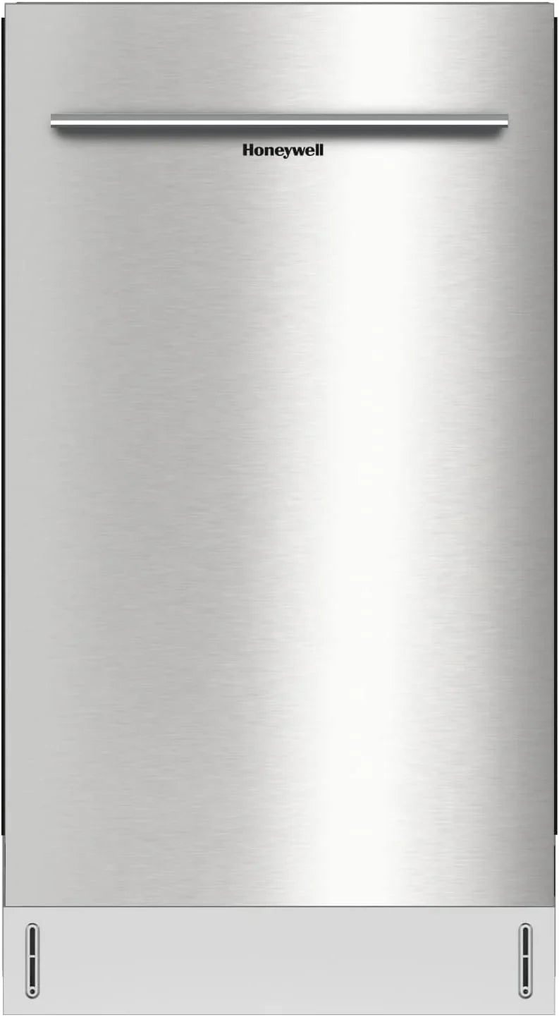 18 Inch Dishwasher with 8 Place settings, 6 Washing Programs, Stainless Steel Tub, UL/Energy Star- Stainless Steel R766