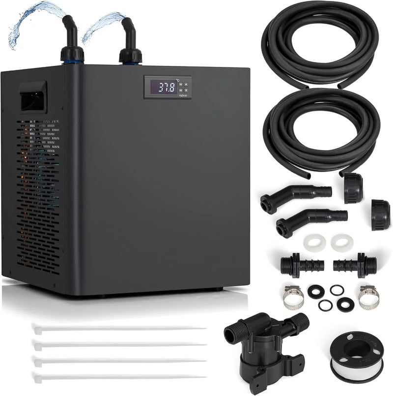 Polar Revive Chiller for Ice Bath and Cold Plunges Including All Hoses and Pumps. 1/3 HP, 2/3 HP, 1 HP Models B9511