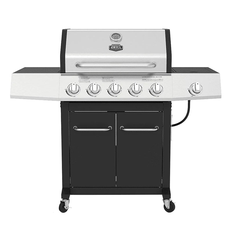 Burner Propane Gas Grill with Side Burner Z1822