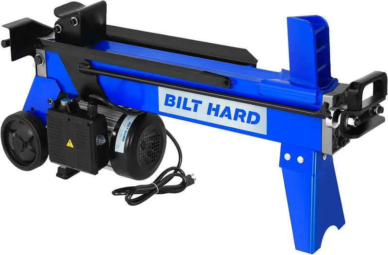 BILT HARD Log Splitter 6.5 Ton, Wood Splitter Electric Powered 15Amp with Hydraulic Ram T1607