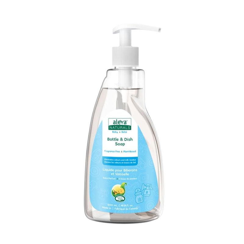 Bottle and Dish Soap, Fragrance Free, 500-mL O4343