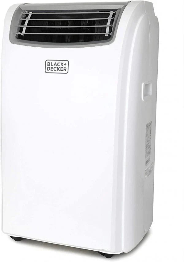 BLACK DECKER 14,000 BTU Portable Air Conditioner with Heat and Remote Control, White W9930