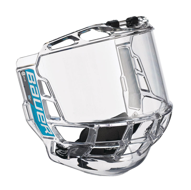 Concept 3 Clear Hockey Full Face Mask/Shield/Fishbowl with High-Impact Polycarbonate Shield L292