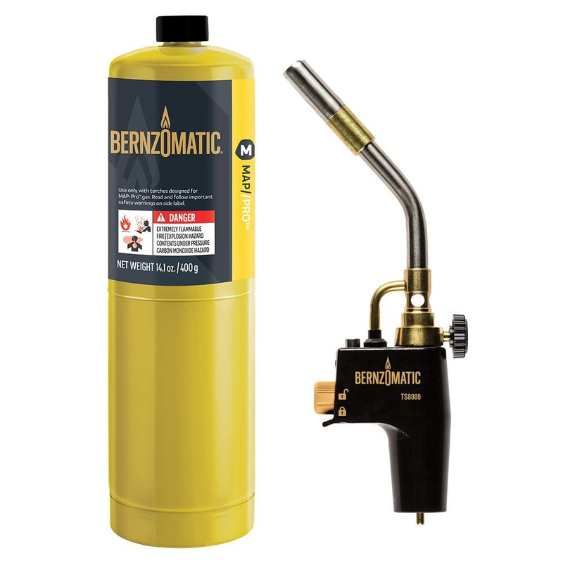 TS8000 MAP-Pro Max-Heat Propane Torch Kit, 400-g L5236