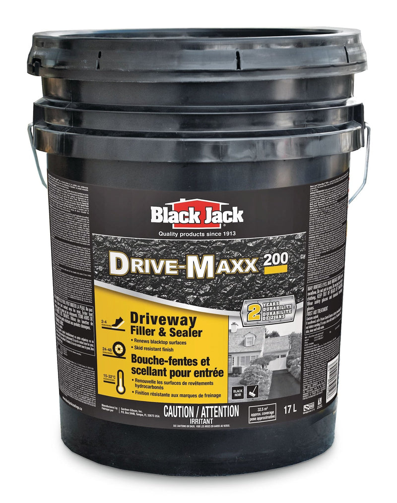 200 2-Year Asphalt Driveway Filler & Sealer, 32.5 sq. m Coverage, 17-L F5144