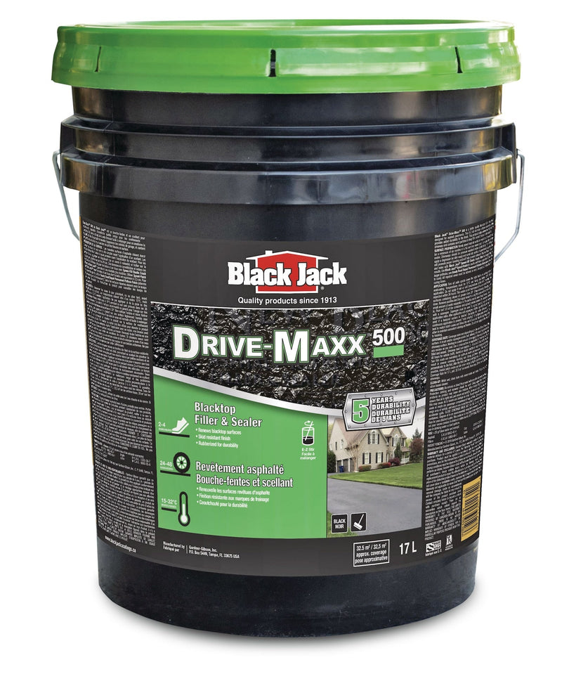 500 5-Year Asphalt Driveway Filler & Sealer, 32.5 sq. m Coverage, 17-L U8390