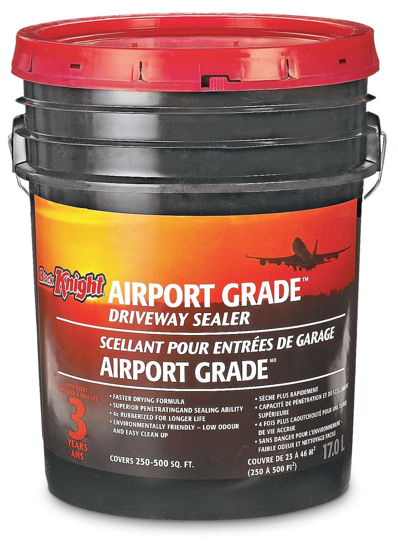 Airport Grade 3-Year Asphalt Driveway Sealer, 250-500-sq. ft Coverage, 17-L C8264