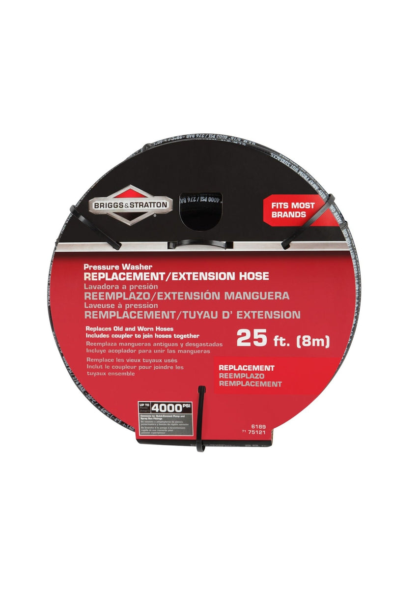 Replacement/Extension Hose, Compatible with 4000 PSI Gas Pressure Washer, 25-ft C5492
