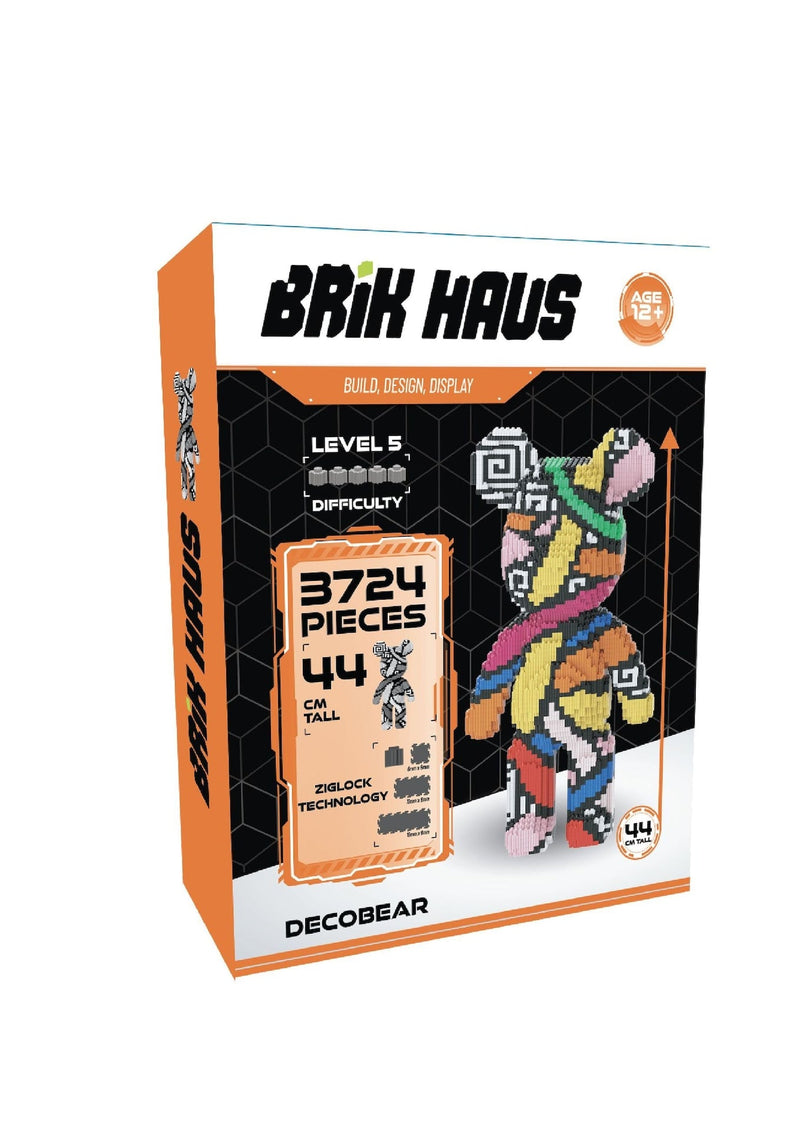 Brik Haus Decobear Construction Set, Medium X7156