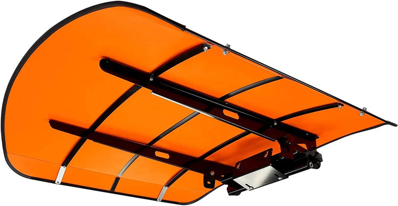 Tractor Canopy Orange Compatible with All ROPS 48 X 52 Equipped Tractors with a 2 x 2 or 2 x 3 ROPS (Will Add About 4 to The Height of The Tractor) Tractor Sun Canopy Sunshade H2575
