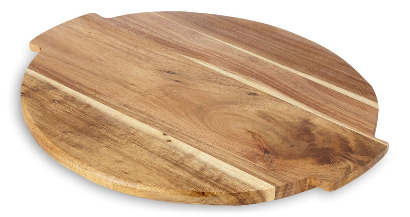 CANVAS Acacia Wood Lazy Susan Rotating Serving Board, 15-in x 14-in C4214