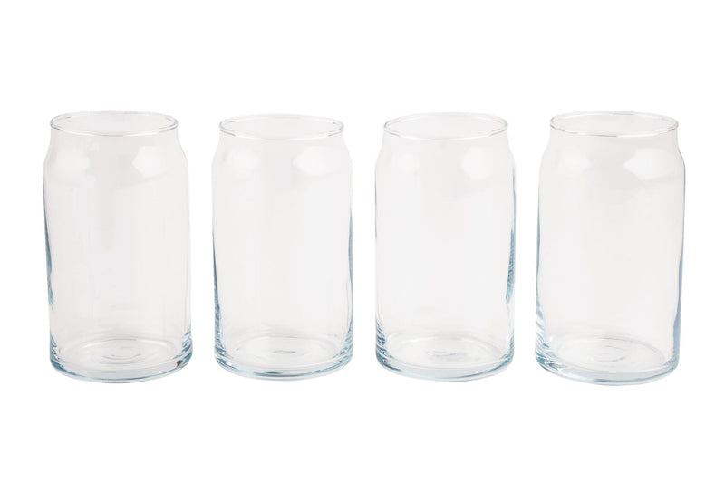 CANVAS Beer Can Glasses, 480-mL, 4-pc J3209