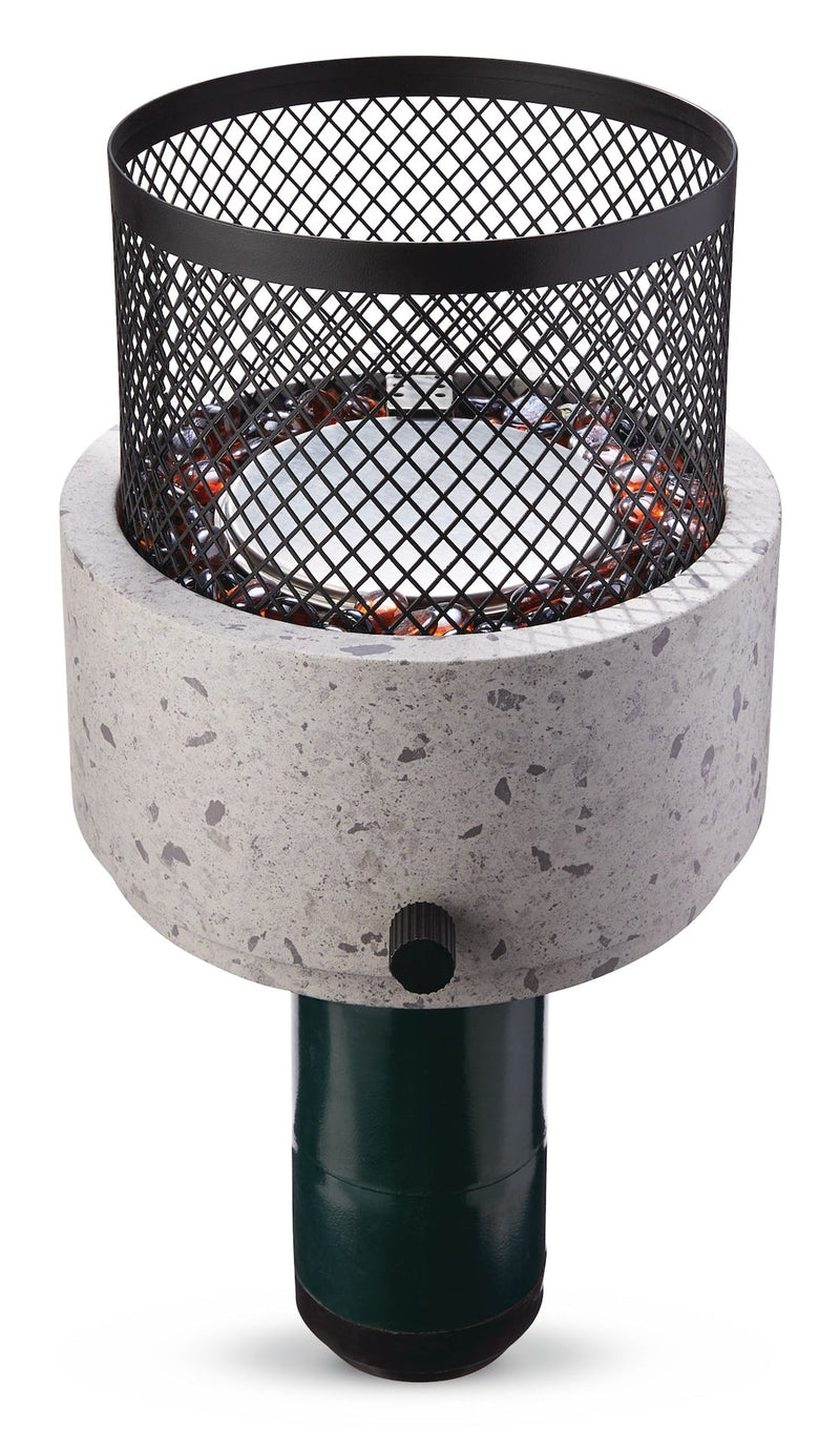 CANVAS Cinder Round Outdoor Tabletop Gas Fire Pit, 11,000 BTU R5839