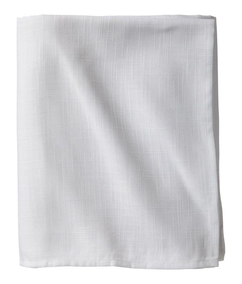 CANVAS Essential Oatmeal Table Cloth, White, 60-in Width R3114