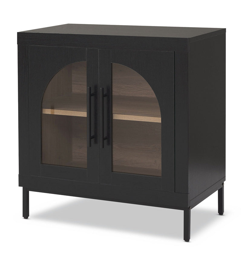 Canvas Hinton Cabinet, Black D8079