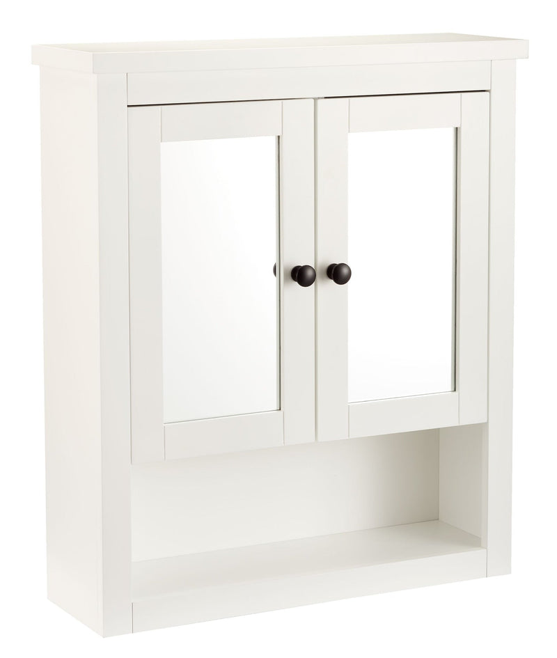 CANVAS Luxton Wall-Mount Bathroom Cabinet, White C4042