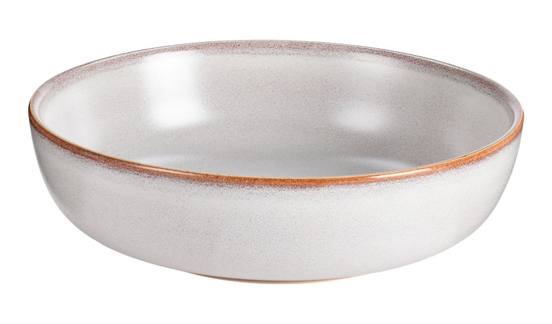 CANVAS Reactive Glaze Dinner Bowl, 1-pc, White with Reactive Glaze T5854