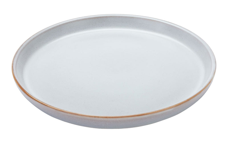 CANVAS Reactive Glaze Side Plate, 1-pc, White Z3613