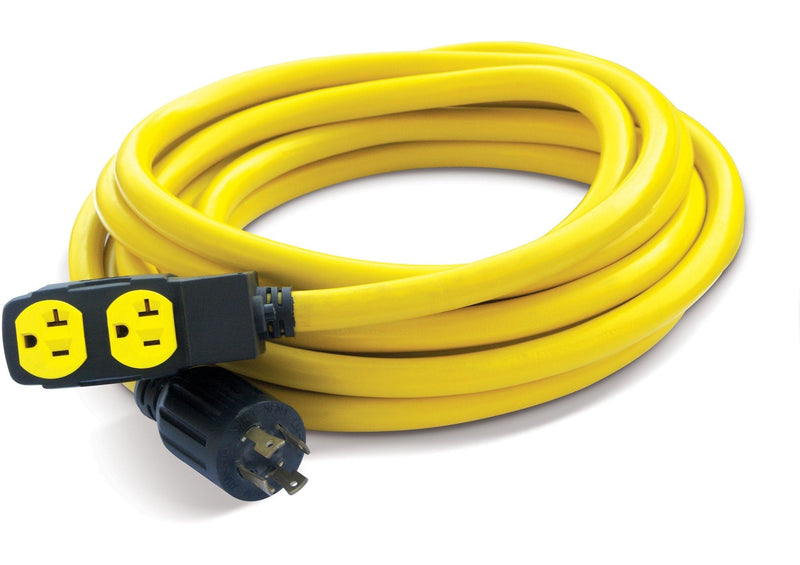 Power Equipment 30A, 250V Flat Generator Extension Cord, 25-ft N2717