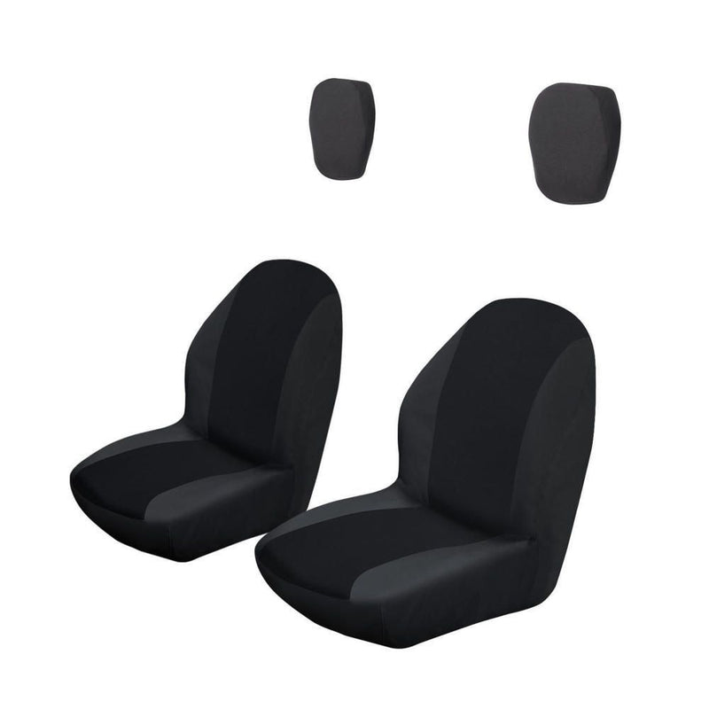 UTV Bucket Seat Covers, Fits Rhino (2015 Models & Older), Black H1511