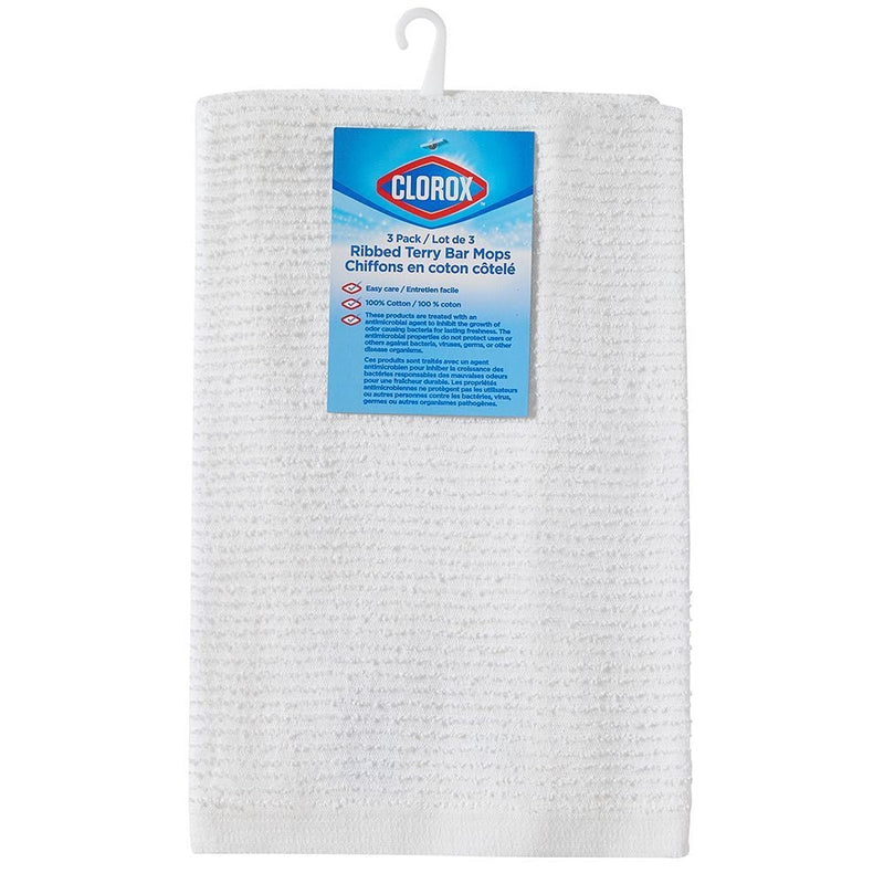 Ribbed Terry Bar Mop Kitchen Set, 16-in x19-in, 3-pk G9793