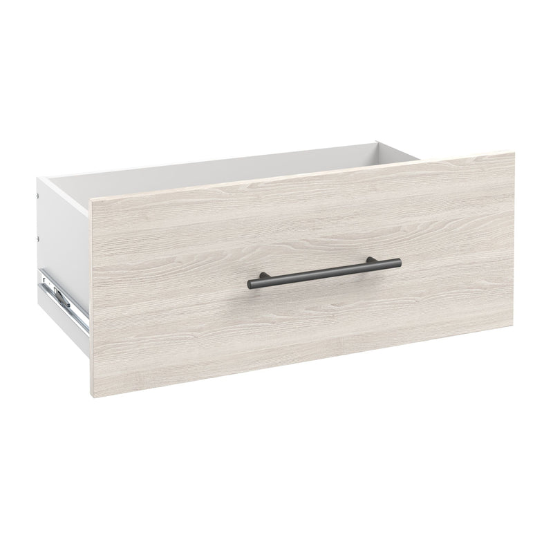 Suite Symphony Laminate Wood Drawer, White Timber, 25 x 10-in P3920