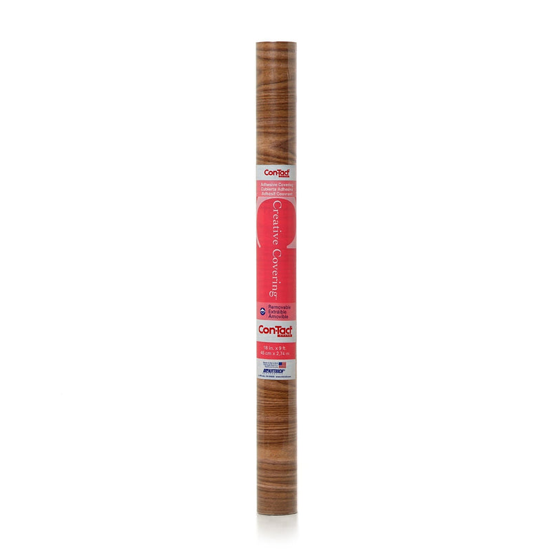 Con-Tact Creative Covering Removable Adhesive Shelf/Drawer Liner, Light Oak, 18-in x 9-ft E3691