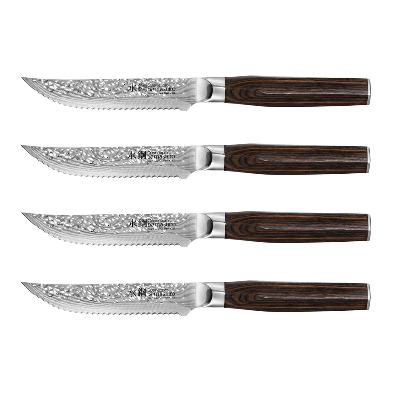 PRO DAMASHIRO EMPEROR STEAK KNIFE SET/4 Y867