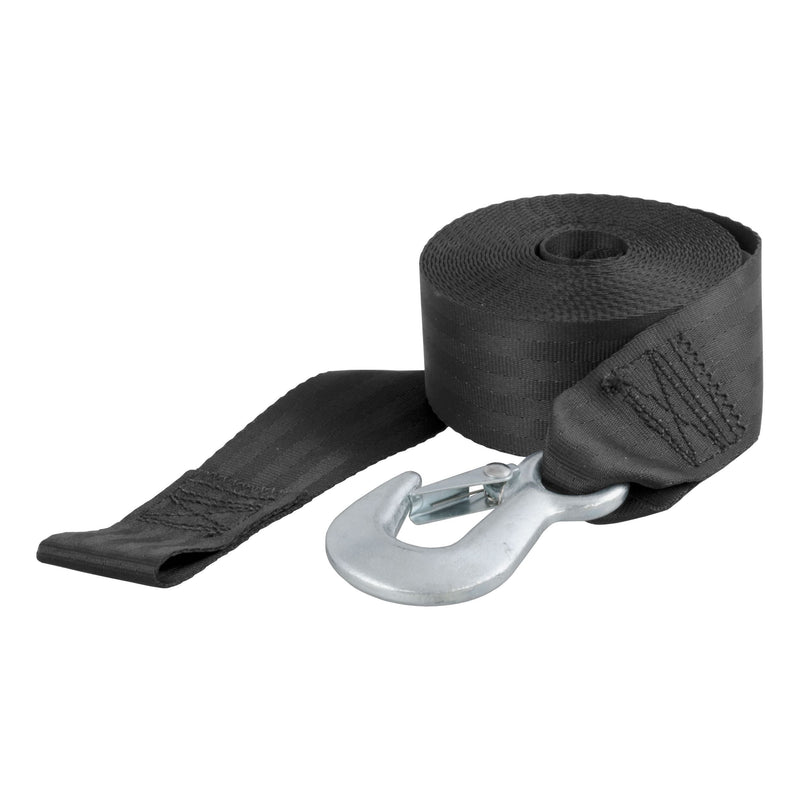29451 2-in x 20-ft Nylon Winch Strap with Hook, 4,000-lbs Y624