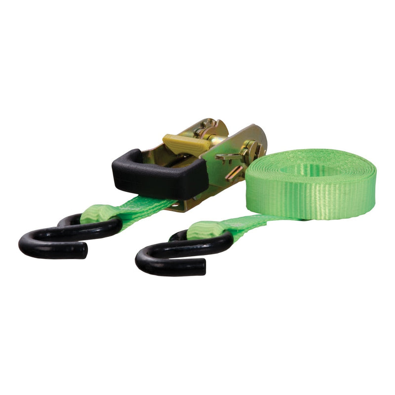 83027 16-ft Lime Green Cargo Strap with S-Hooks (1,100-lb) W3628