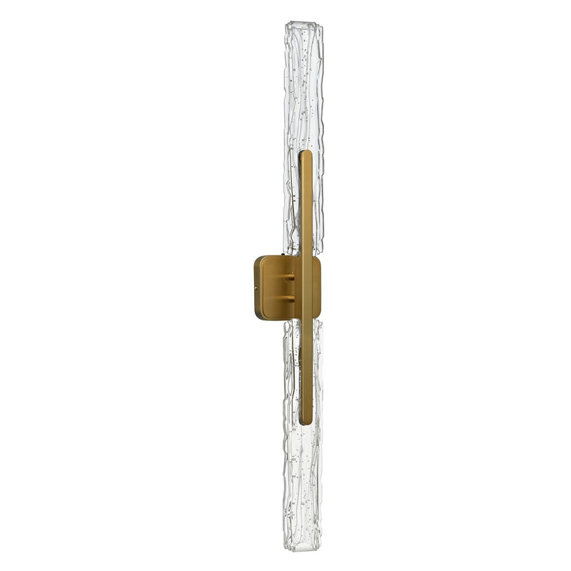 Curva Integrated LED 36in Brass Vanity Light S1358