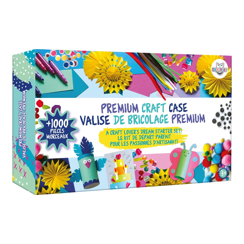 Premium Craft Case, A Craft Lover's Dream Starter Set with 1000+ Pieces K4236